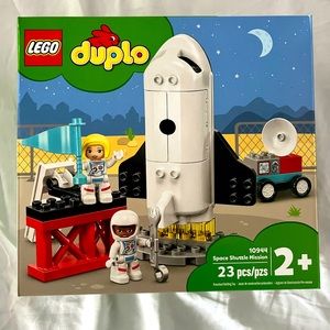 LEGO DUPLO Town Space Shuttle Mission Rocket Toy